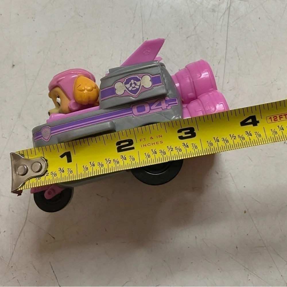 Paw Patrol Skye Airplane Plane Pink Gray Safety Rescue Protector Dog Pup Fly Toy